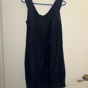 Chic Black Sleeveless Mini Dress